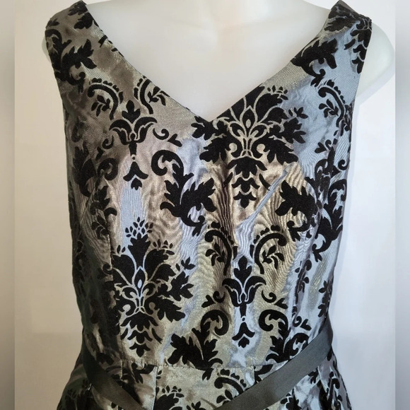 Black Collection Black Velvet  Cocktail Dress Sleeveless Small - Picture 12 of 16